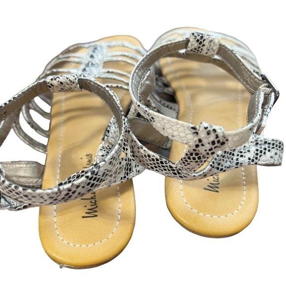 Michael Antonio Reptile Print Gladiator Stye Sandals Size 8 - Picture 9 of 12